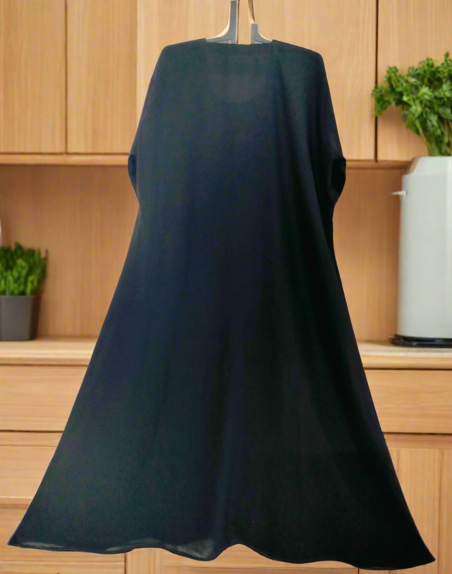 Black Umbrella Burqa – Blue Stone Elegance