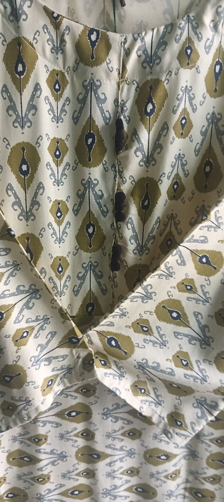 Umbrella Type Kurti - Yellow