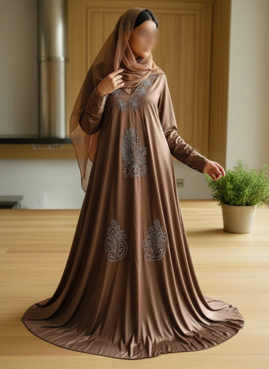 Black Chocolate Burqa