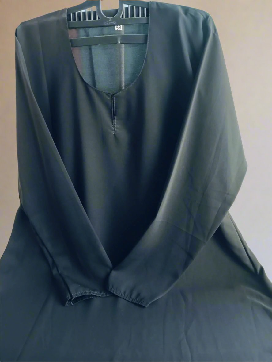 Plain Burqa - Black