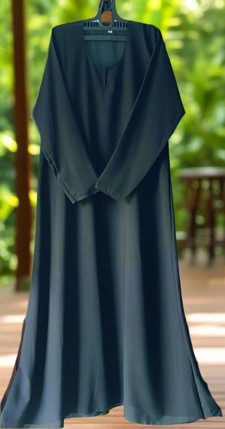 Plain Burqa - Black