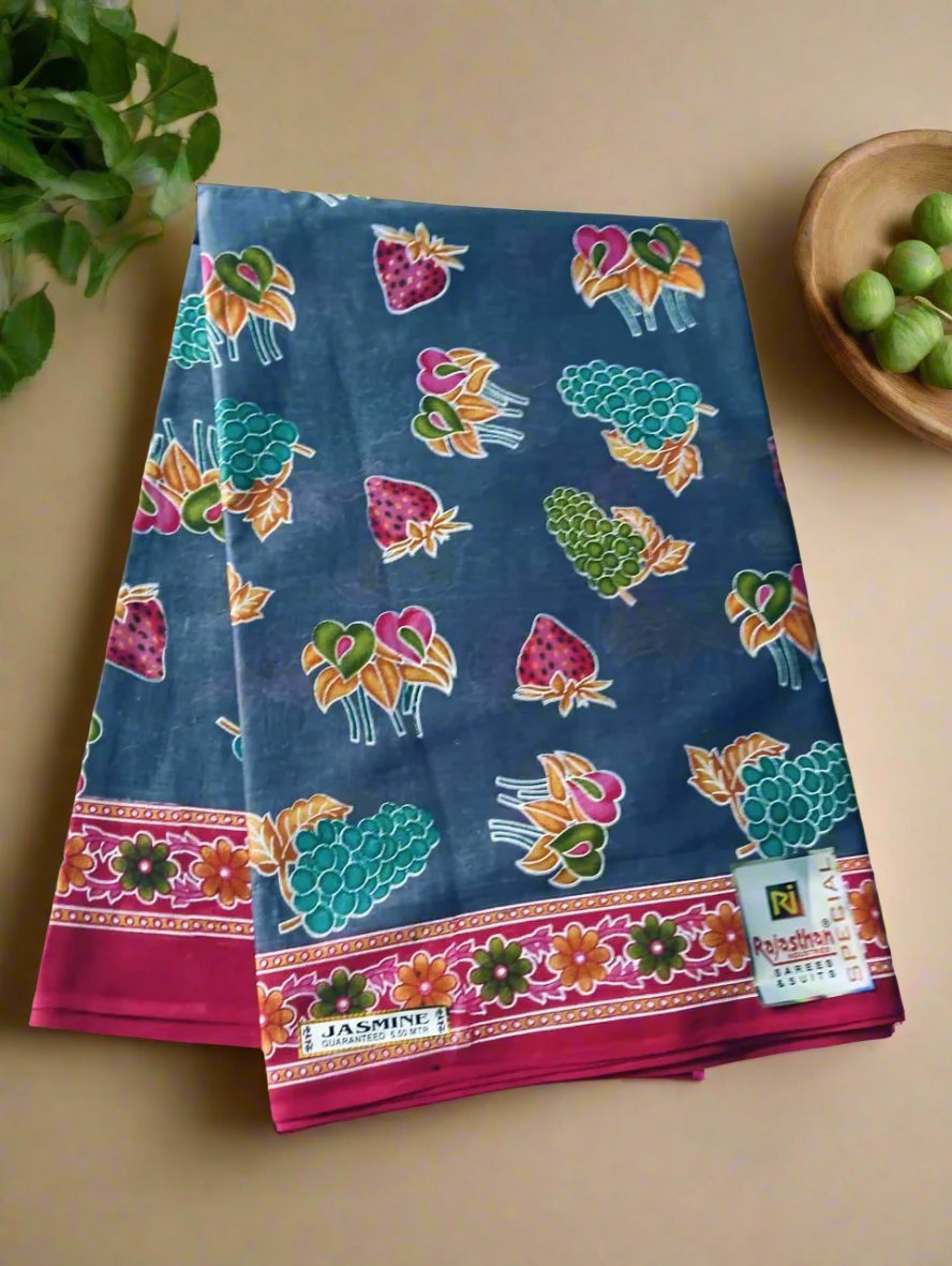 Floral Cotton - Saree Collection