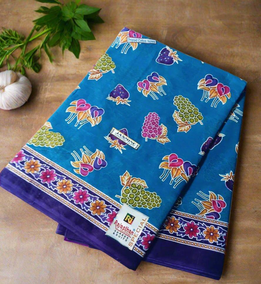 Floral Cotton - Saree Collection