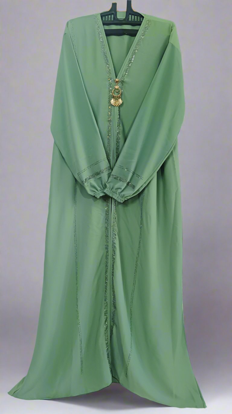 Apple Green Abaya