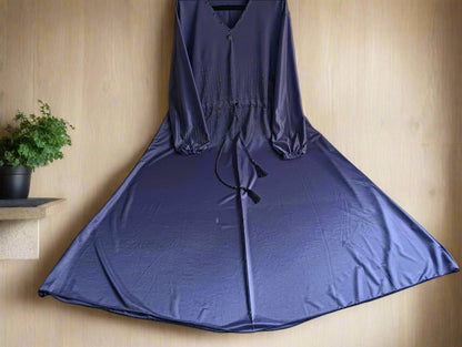 Black Hip Knot Burqa