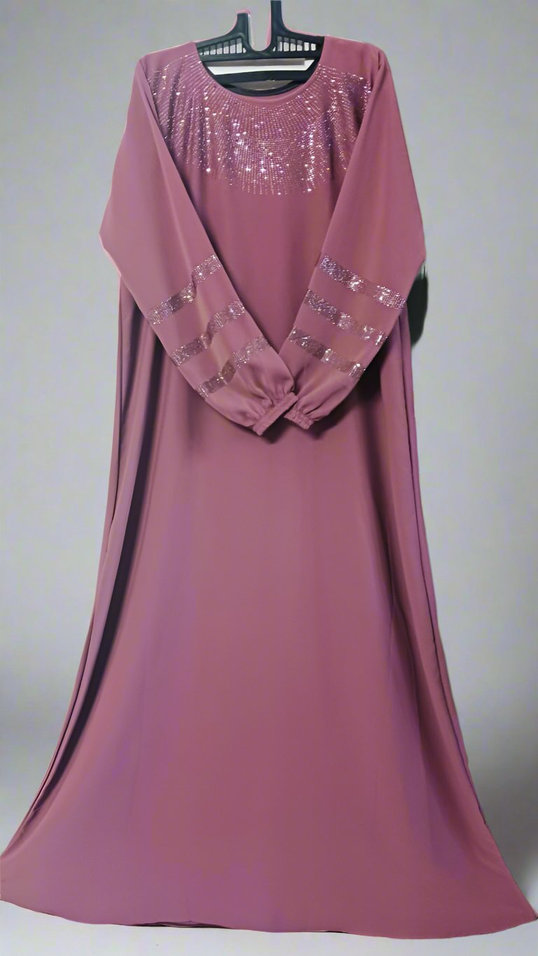 Onion Pink Abaya