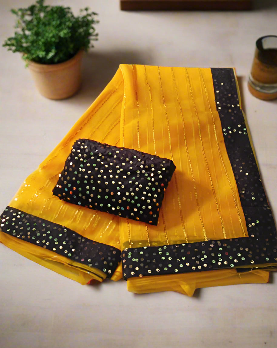 Newly Married - Sequence Saree