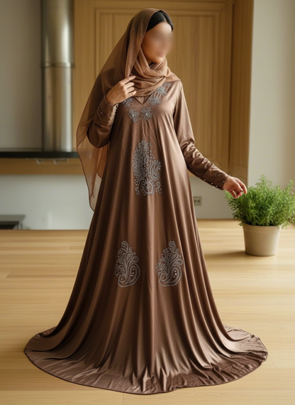 Black Chocolate Burqa