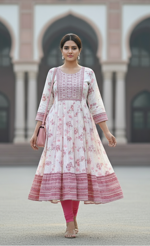 Umbrella Floral Top - 3XL