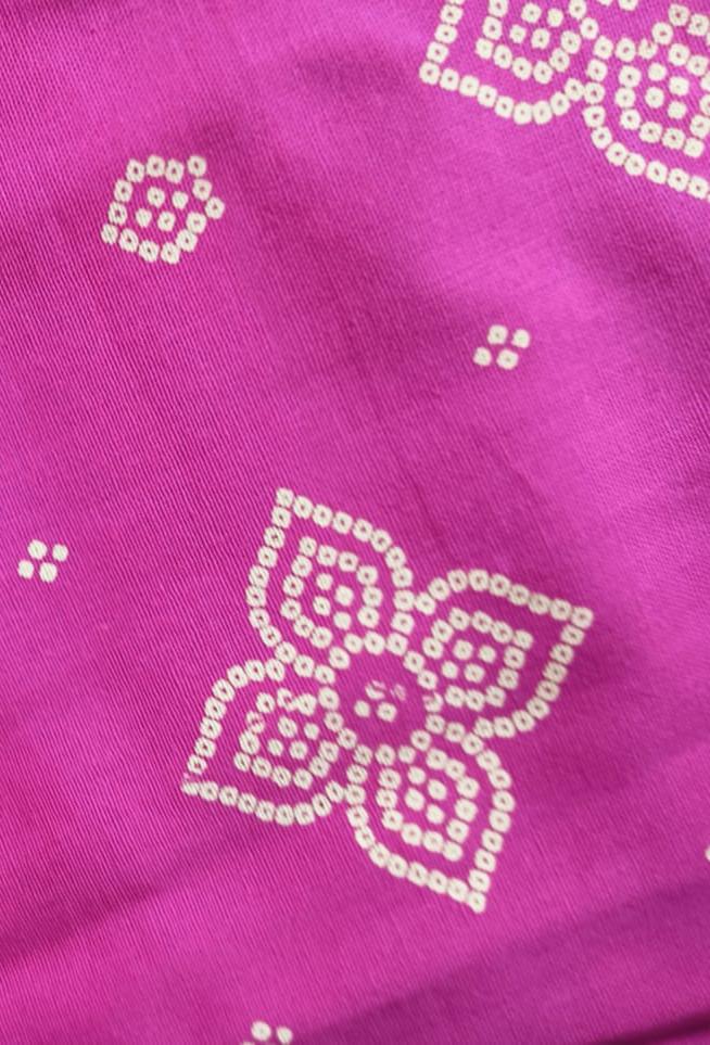 Pink Jaipuri Cotton Nighty