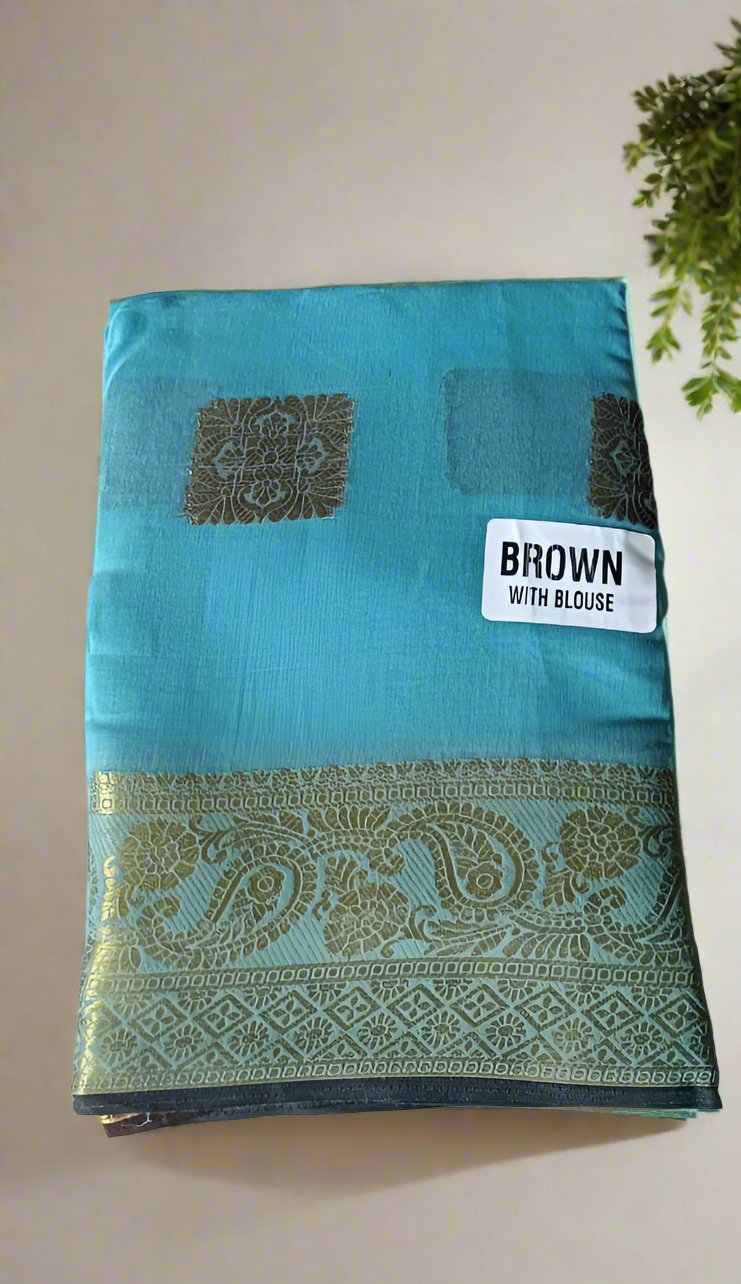 Zari Border Cotton - Saree Collection