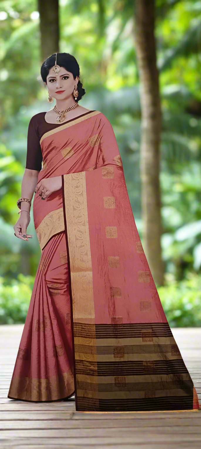 Zari Border Cotton - Saree Collection